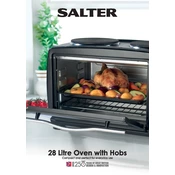 Salter EK1749 28 Litre Oven with Hobs manual cover