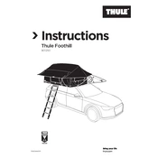 Thule Foothill 901250 manual cover