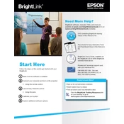 Epson BrightLink 425 Wi manual cover