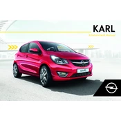 Opel Karl 2018.5 manual cover