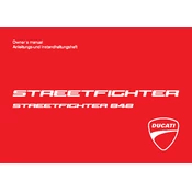 Ducati Streetfighter 848 2014 manual cover