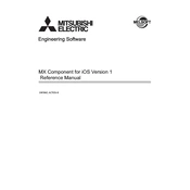 Mitsubishi Electric Component for iOS manual cover