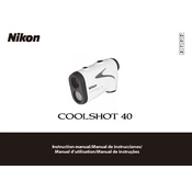 Nikon Coolshot 40 manual cover