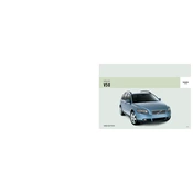 Volvo V50 2004 manual cover