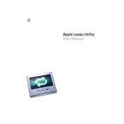 Apple Loops Utility manual cover