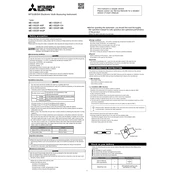 Mitsubishi Electric ME110SSR manual cover