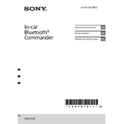 Sony RM-X7BT manual cover