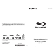 Sony BDP-S280 manual cover