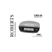 Roberts CRD 26 DAB 0 manual cover