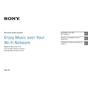 Sony SRS X7 manual cover