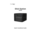 Synology DS508 manual cover