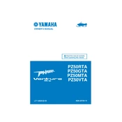 Yamaha PZ50RTA, PZ50GTA, PZ50MTA 2011 Phazer Venture Lite manual cover