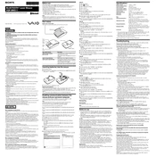 Sony VGP-BMS11 manual cover