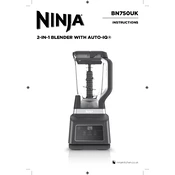 Ninja BN750UK manual cover