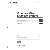 Sony CDX-434RF