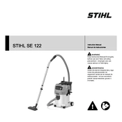 Stihl SE 122 manual cover