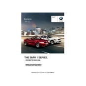 BMW 128i Convertible 1 Series 2013 manual cover