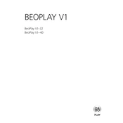 Bang Olufsen Beoplay V1 32 manual cover