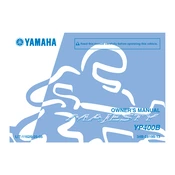 Yamaha YP400B Majesty 2012 manual cover