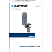 Blaupunkt B&M Amplified Indoor Outdoor Aerial 328126 manual cover