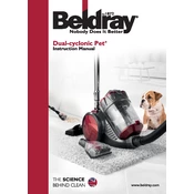 Beldray BEL0666 Dueal-cyclonic Pet Plus manual cover