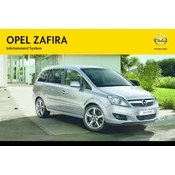 Opel Zafira 2014.5 manual cover