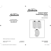 Sunbeam GoHeat 804-RFL2P manual cover