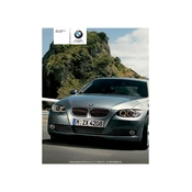 BMW 328i Convertible (without iDrive) 3 Series 2010 manual cover