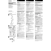 Sony ECM-PC50 manual cover