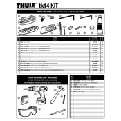 Thule Tk14 manual cover