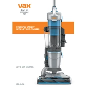 Vax U84-AL-Pe manual cover