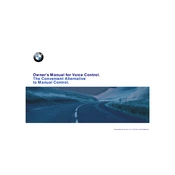 BMW Voice Control 2000 manual cover