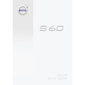 Volvo S60 2016 manual cover