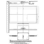 Sony KDL-46NX810 manual cover