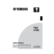 Yamaha F350AET2U manual cover