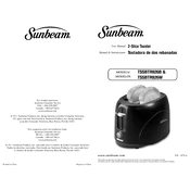 Sunbeam TSSBTR926W manual cover