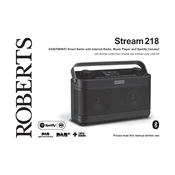 Roberts Stream 218 Bluetooth 2017 manual cover