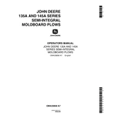 John Deere 135A and 145A manual cover