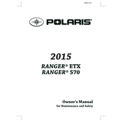 Polaris Ranger ETX, Ranger 570 manual cover