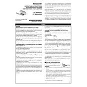 Panasonic CF-AA6503A manual cover