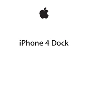 Apple iPhone 4 Dock manual cover