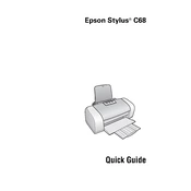 Epson Stylus C68 manual cover