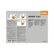 Stihl AutoCut C 25-2 manual cover