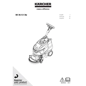 Karcher BD 38 12 C Bp manual cover