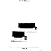 Epson FX-1050 manual cover