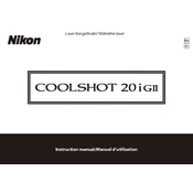 Nikon Coolshot 20i GII manual cover