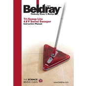 Beldray BEL0387 Tri-Sweep Lite 4.8V Swivel Sweeper manual cover