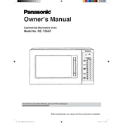 Panasonic NE-1064F manual cover