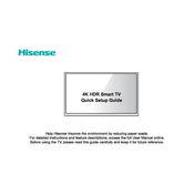 Hisense H6570 Series 65H6570F manual cover