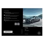 Mercedes-Benz C-Class Coupe 2018 manual cover